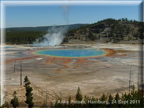 Great Prismatic Spring, 24 Sept 2011